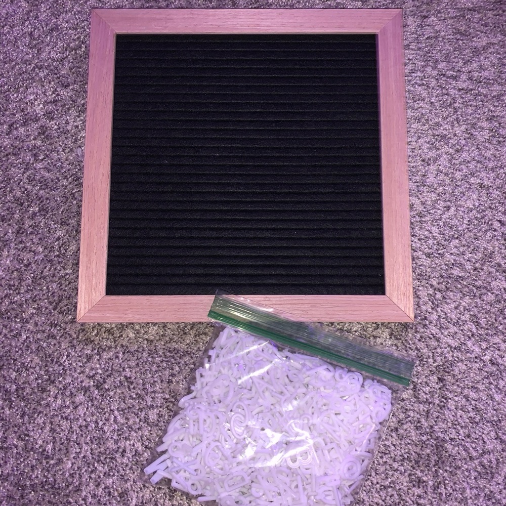 Black felt letter board. Target